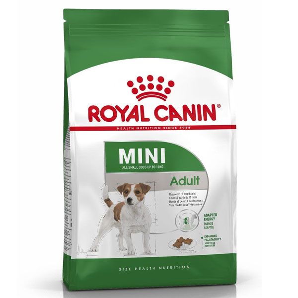 غذای خشک سگ بالغ نژاد کوچک 4 کیلوگرم Royal canin mini adult